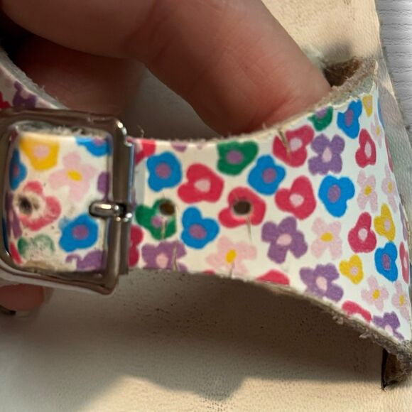 Saltwater Sandals Sun San Surfer - Floral - Play Condition Size 6 - Picture 4 of 9
